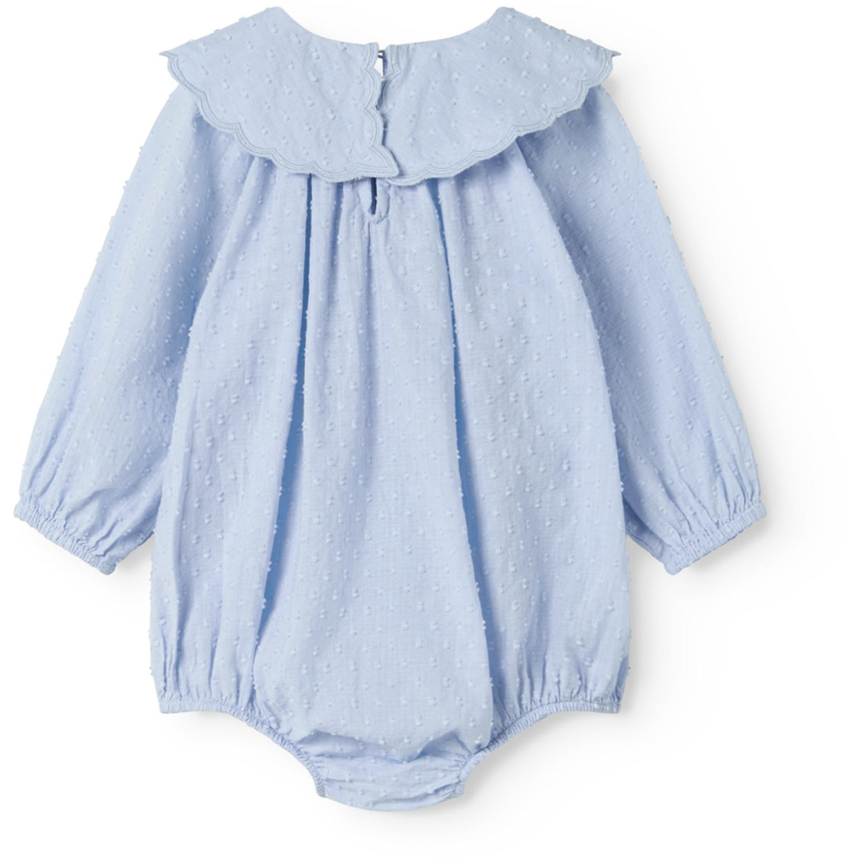 MarMar Fine Dobby Windy Blue Ritana Onesie