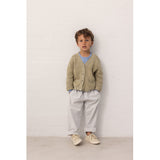 MarMar Cotton Blue Iris Stripe Plano Pants