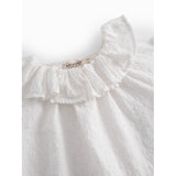 MarMar Fine Dobby White Tia Blouse