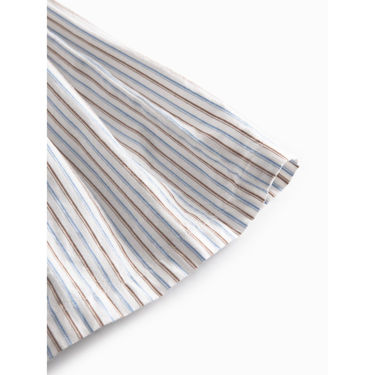 MarMar Cotton Blue Iris Stripe Sana Skirt