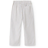 MarMar Cotton Blue Iris Stripe Plano Pants