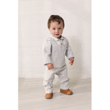 MarMar Cotton Blue Iris Stripe Panto Pants