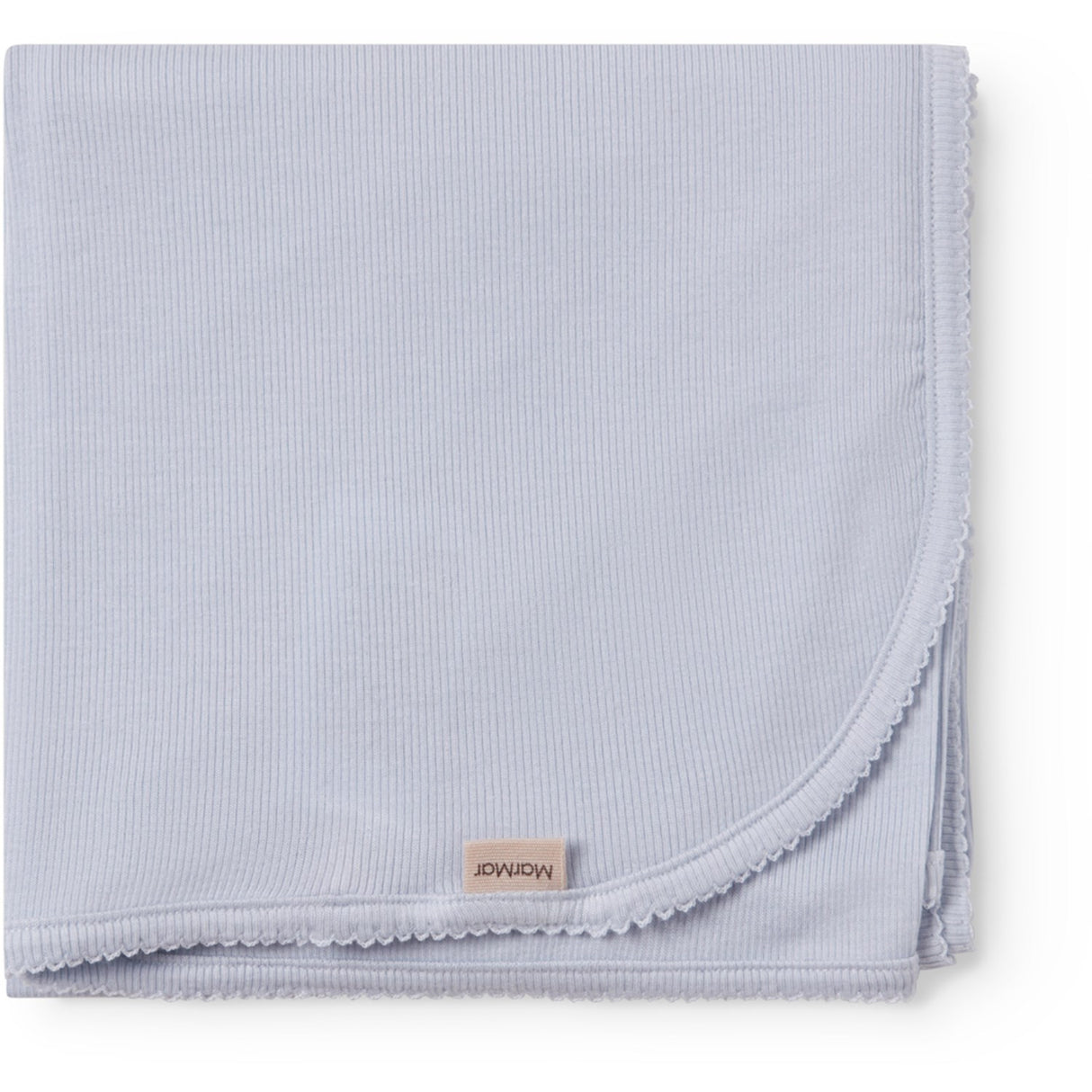 MarMar Newborn Micro Modal Blue Mist Alida Blanket