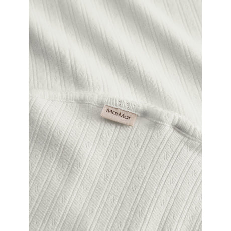 MarMar Newborn Modal Pointelle Gentle White Alida Blanket