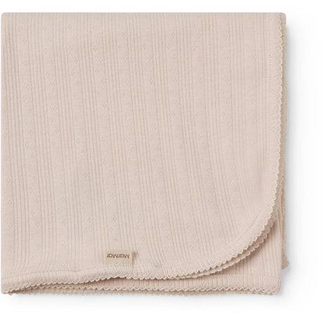MarMar Newborn Modal Pointelle Misty Pink Alida Blanket