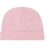 MarMar Newborn Modal Fine Rib Pink Stripe Aiko Hat