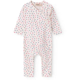 MarMar Newborn Modal Smooth Print Mini Flower Rula Onesie