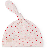 MarMar Newborn Modal Smooth Print Happy Hearts Aiki Hat