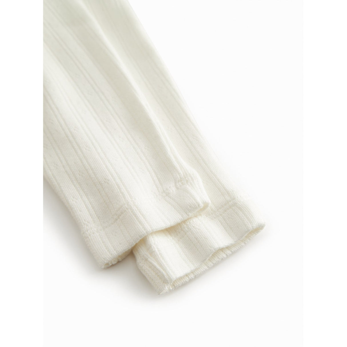 MarMar Newborn Modal Pointelle Gentle White Piva Pants