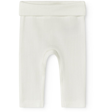 MarMar Newborn Modal Pointelle Gentle White Piva Pants