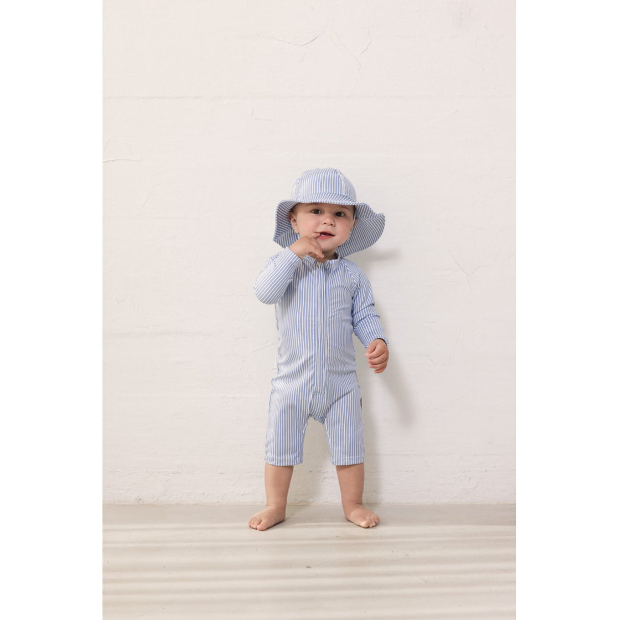 MarMar Swim Print Bolich Blue Stripe Swal Suit