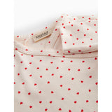 MarMar Newborn Modal Smooth Print Happy Hearts Rula Onesie