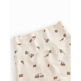 MarMar Newborn Modal Smooth Print Trains Piva Pants
