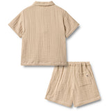 Wheat Warm Sand Set Shirt S/S & Shorts Svend