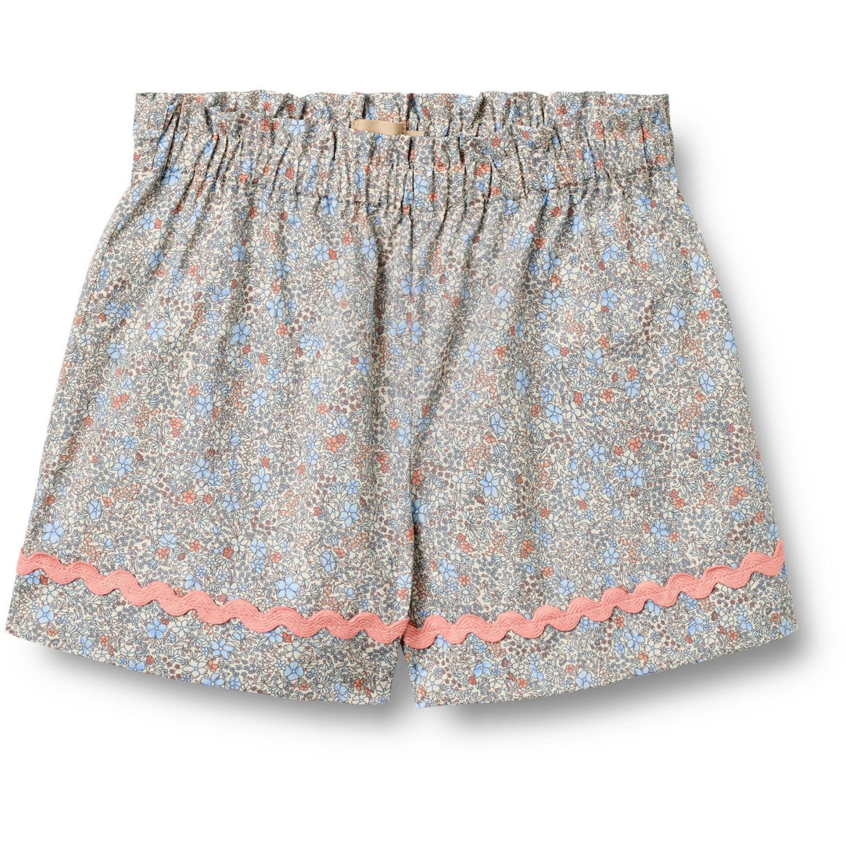 Wheat Air Blue Flowers Set Shirt S/S & Shorts Vilma