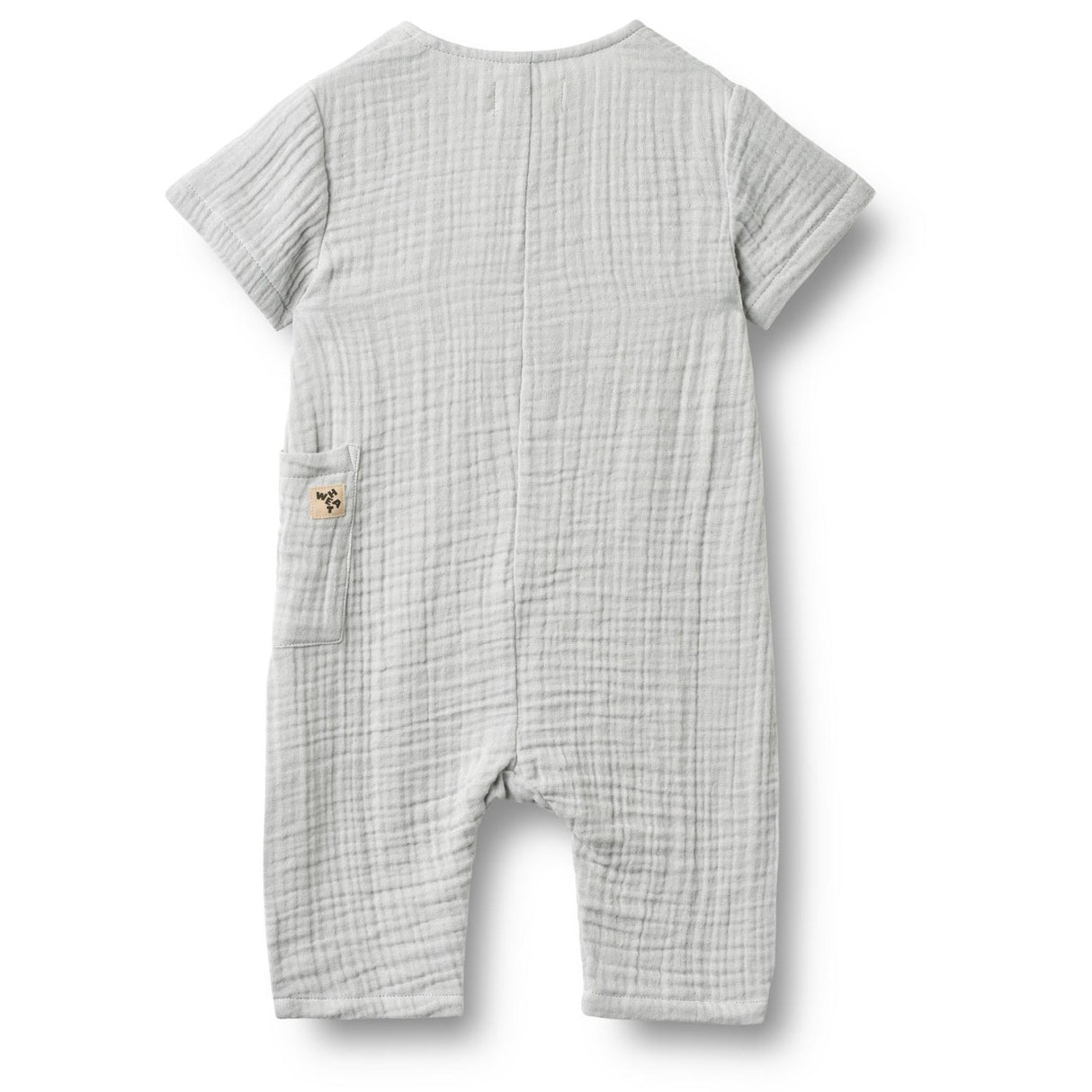 Wheat Light Blue Romper Alex