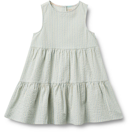 Wheat Summer Sky Stripe Dress Louise