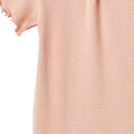 Wheat Rose Cloud Rib Body S/S Edna