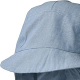 Wheat Blue Chambrey Sun Hat Woven Tonga