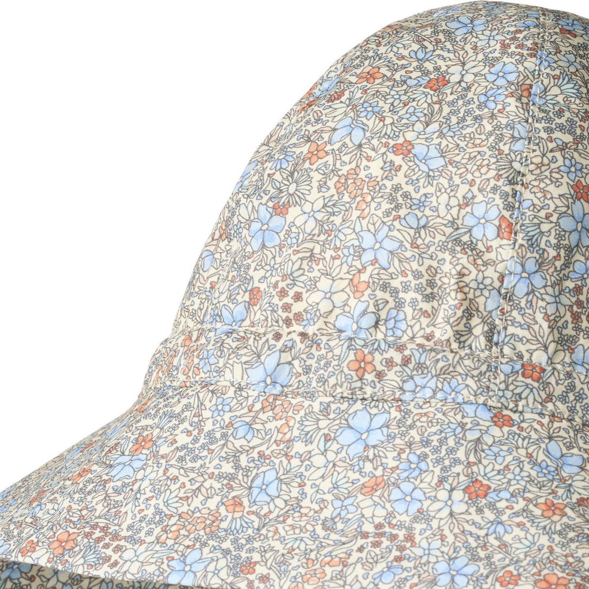 Wheat Air Blue Flowers Sunhat Chloe