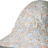 Wheat Air Blue Flowers Sunhat Chloe