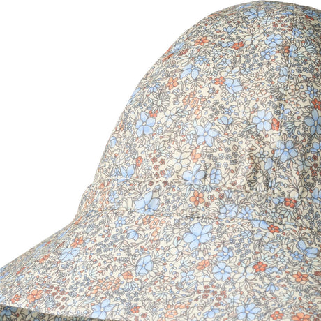 Wheat Air Blue Flowers Sunhat Chloe