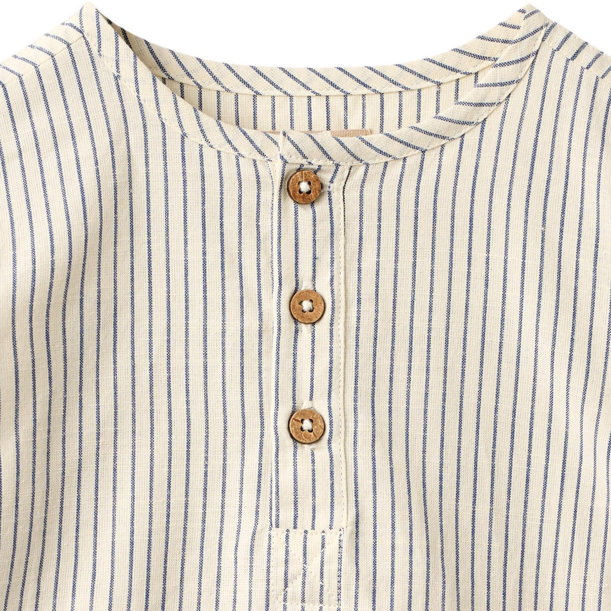 Wheat Dark Blue Stripe Shirt Bjørk