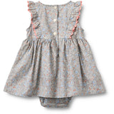 Wheat Air Blue Flowers Body Dress Sofia