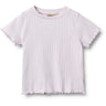 Wheat Purple Light Rib T-shirt S/S Irene