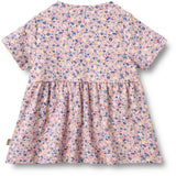 Wheat Pink Blue Flowers Jersey Dress Anna