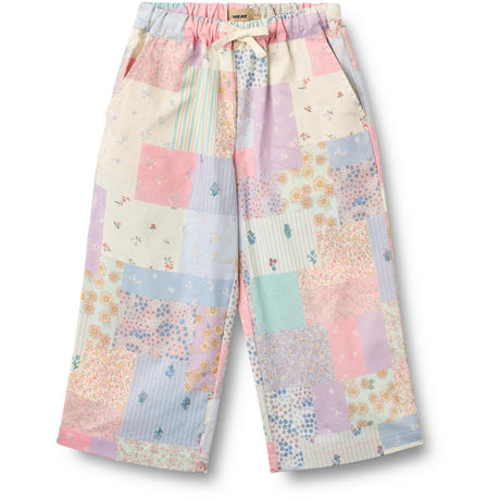 Wheat Patchwork Flowers Pants Sasha