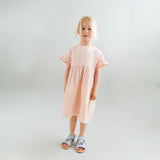 Wheat Powder Hearts Dress Lace Thit