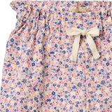 Wheat Pink Blue Flowers Shorts Ina