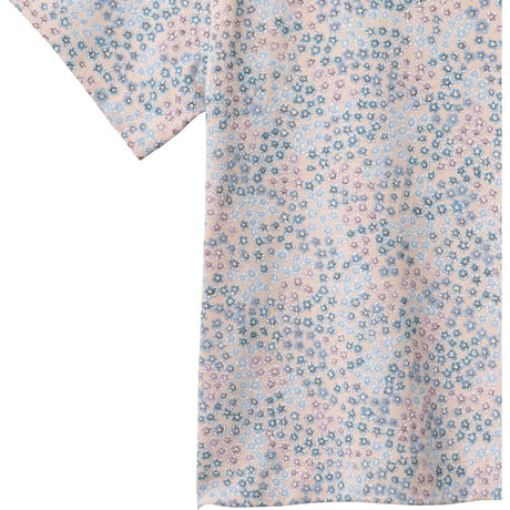 Wheat Powder Blue Flowers T-shirt S/S Ella