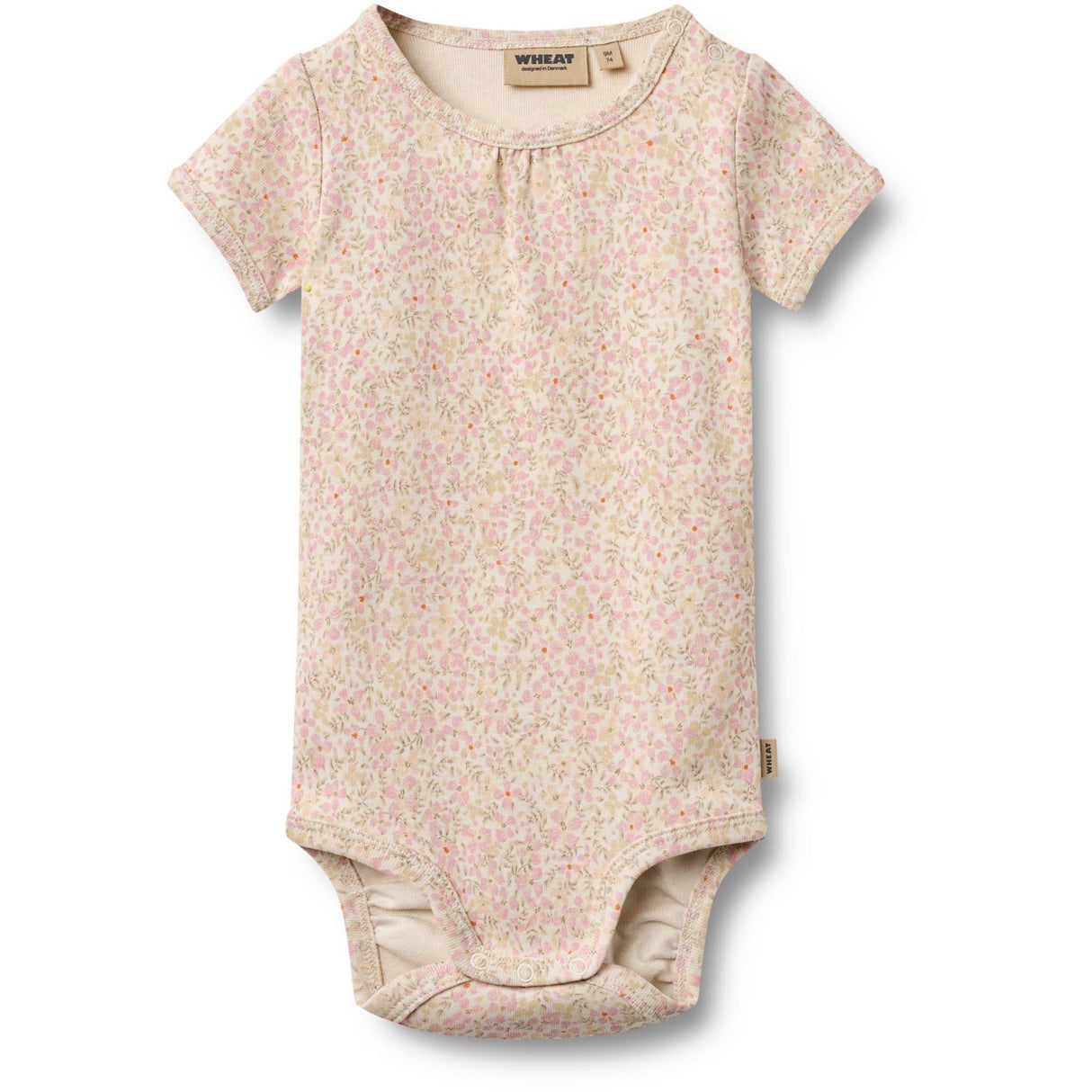 Wheat Coral Flowers Body S/S Linette