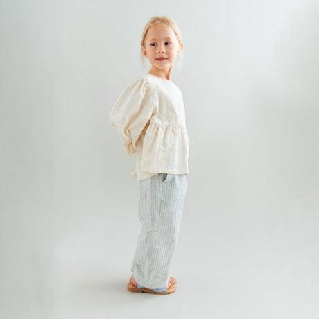 Wheat Summer Sky Stripe Pants Sasha