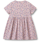 Wheat Pink Blue Flowers Jersey Dress Anna