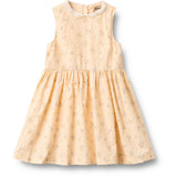 Wheat Barely Apricot Flowers Dress Elma