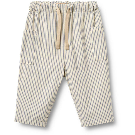 Wheat Dark Blue Stripe Pants Arne