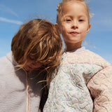 Wheat Lavender Rain Fleece Jacket Ellena