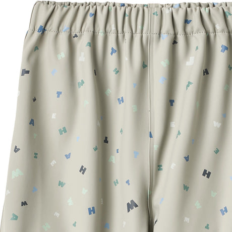 Wheat Light Flint Letters Rainwear Olo Pants