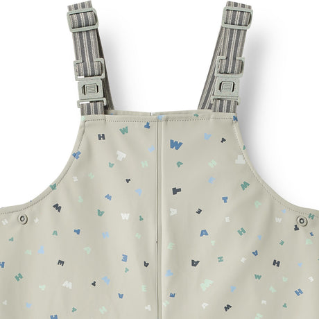 Wheat Light Flint Letters Rainwear Charlo Overall