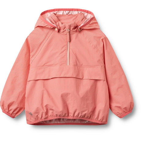 Wheat Red Check Lightweight Shell Jacket Skyen