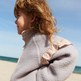 Wheat Lavender Rain Fleece Jacket Ellena