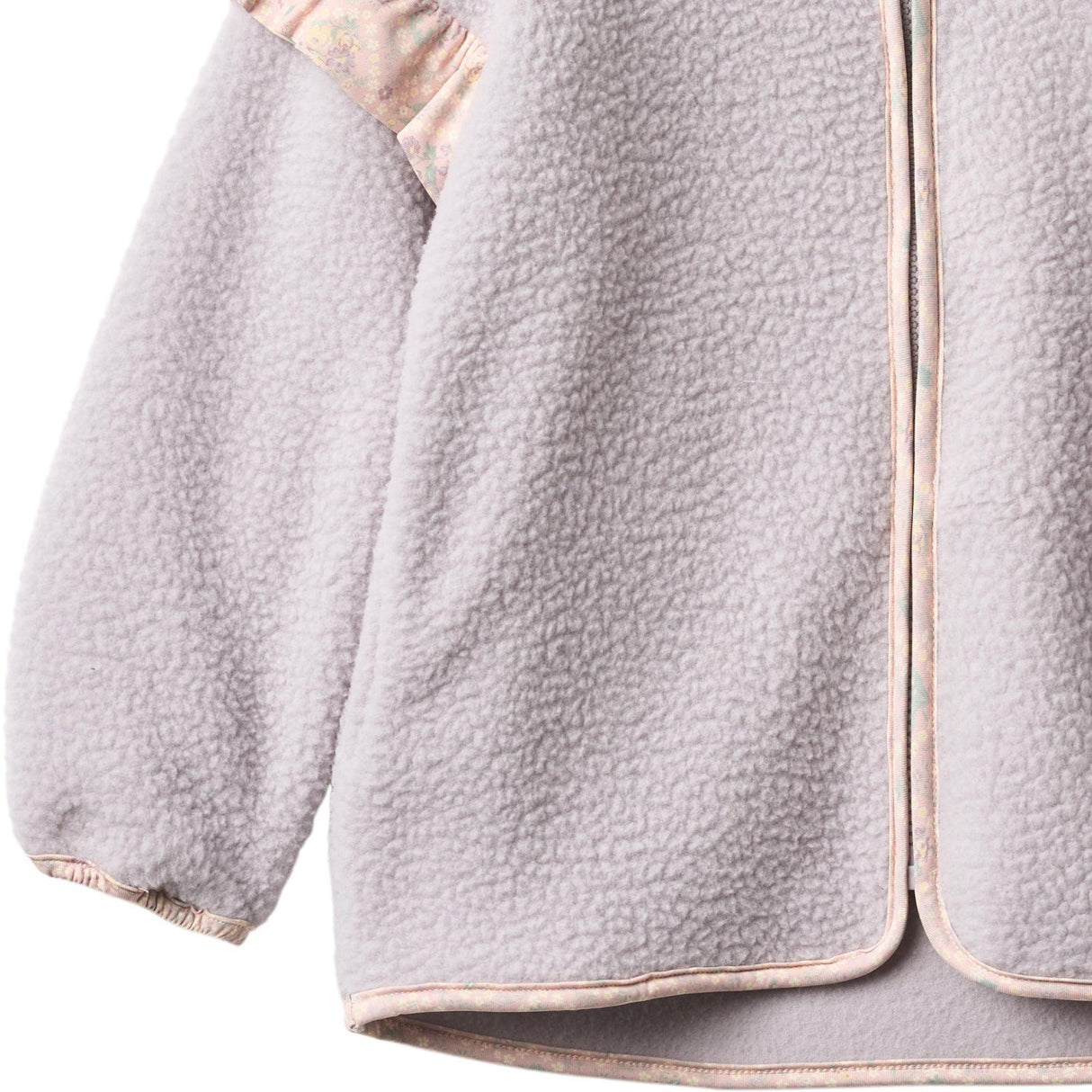 Wheat Lavender Rain Fleece Jacket Ellena