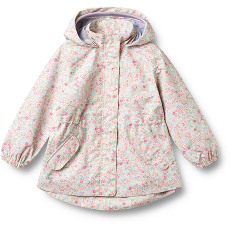 Wheat Cool Sky Flowers Jacket Ada