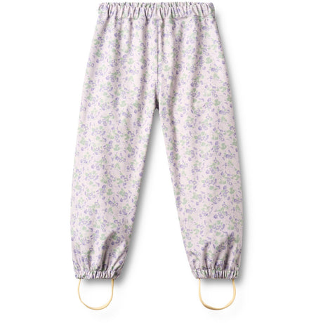 Wheat Lilac Petunias Rainwear Olo Pants