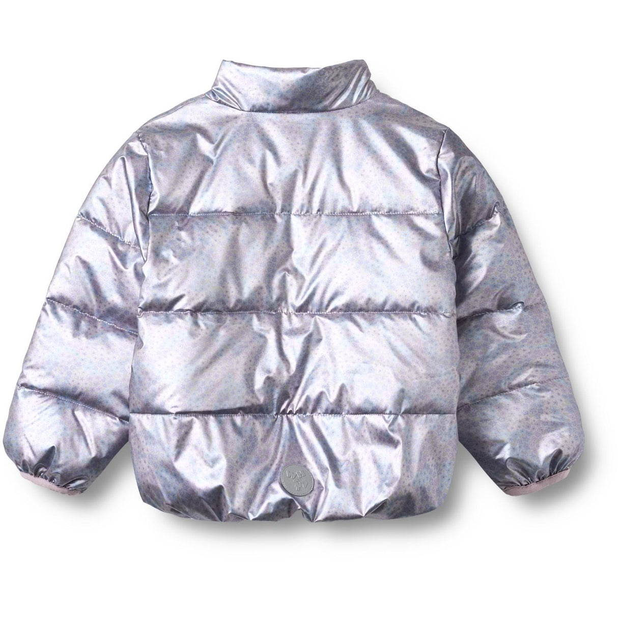 Wheat Silver Sky Flower Lightweight Puffer Jacket Ullu