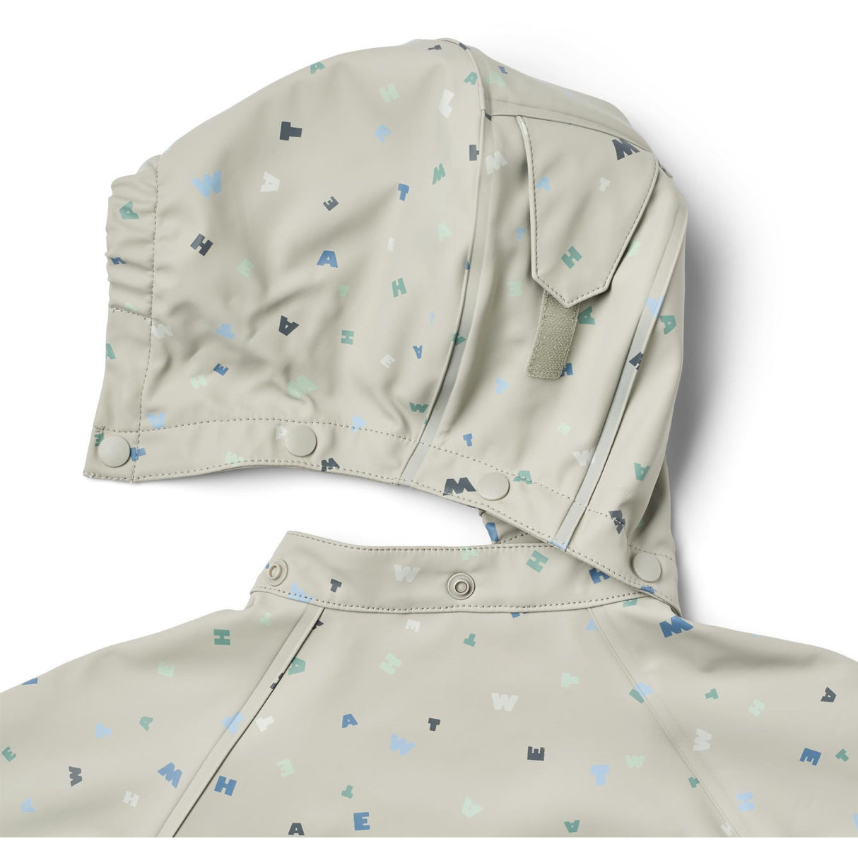 Wheat Light Flint Letters Rainwear Chardy Jacket