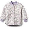 Wheat Purple Light Petunias Thermo Jacket Loui